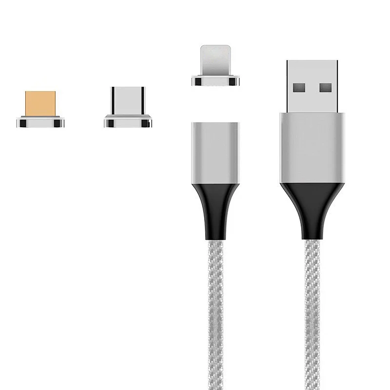 3 in 1 5V 2.4A magatic multi charging cable