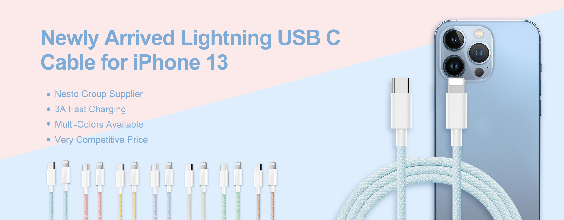 USB C Lightning Cable For iPhone