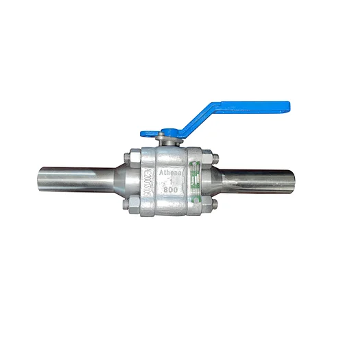 Ball Valves 1/2”~2”800Lb~1500Lb FNPT/SW Flexible Operating With Pipe Connection