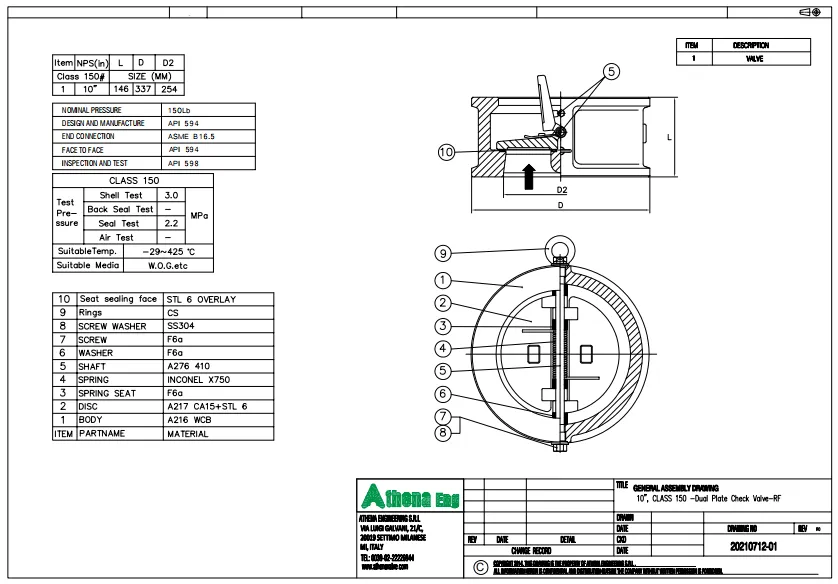 Working Principle of Double Plate Check Valve  VALTECCN industrial valve  manufacturers & supplier