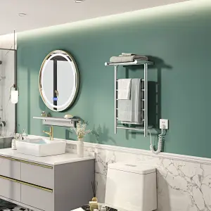 Electric Towel Warmer Heated Towel Rack ETW12D 03
