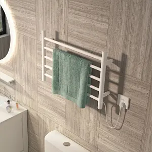 Electric Towel Warmer Heated Towel Rail ETW29W 03