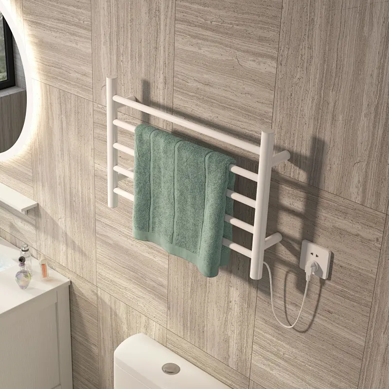 Electric Towel Warmer Heated Towel Rail ETW29W 03