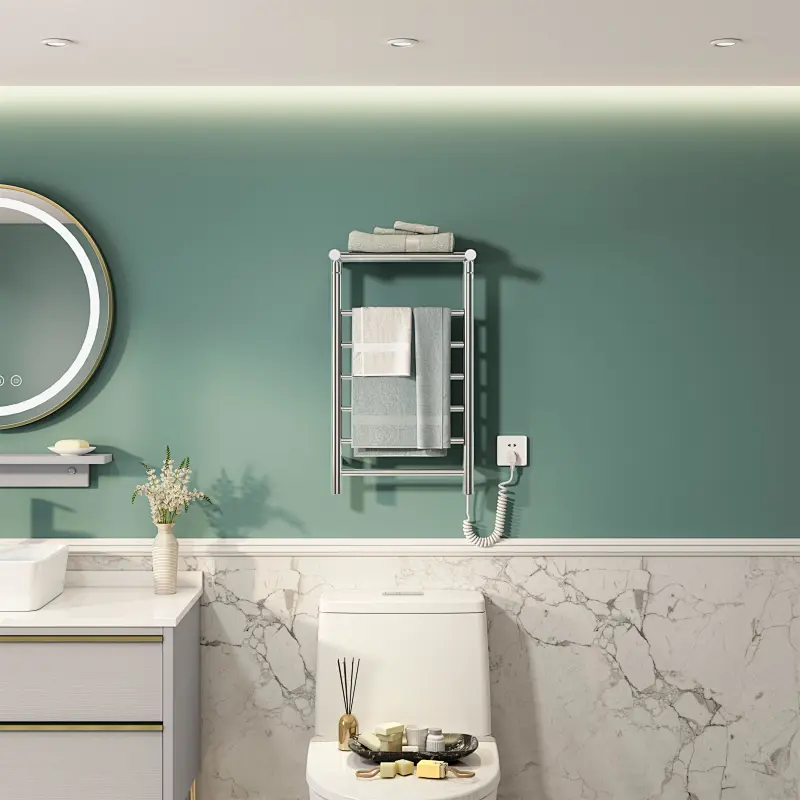 Electric Towel Warmer Heated Towel Rack ETW12D 04