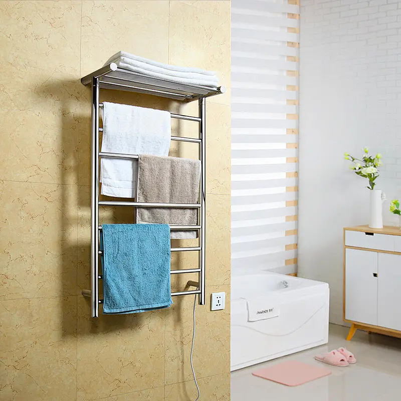Electric Towel Warmer Heated Towel Rack ETW12-4 03