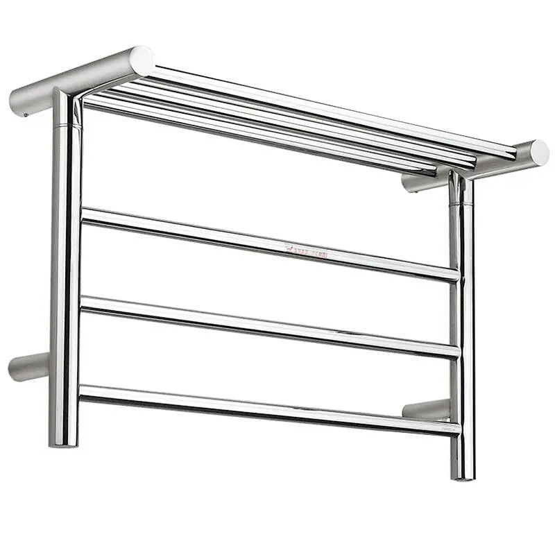 Black Electric Towel Warmer Heated Towel Rack ETW12A-2 01