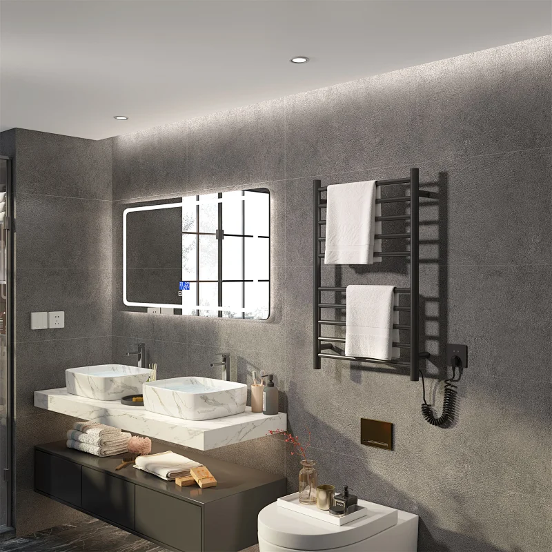 Electric Towel Warmer - Black
