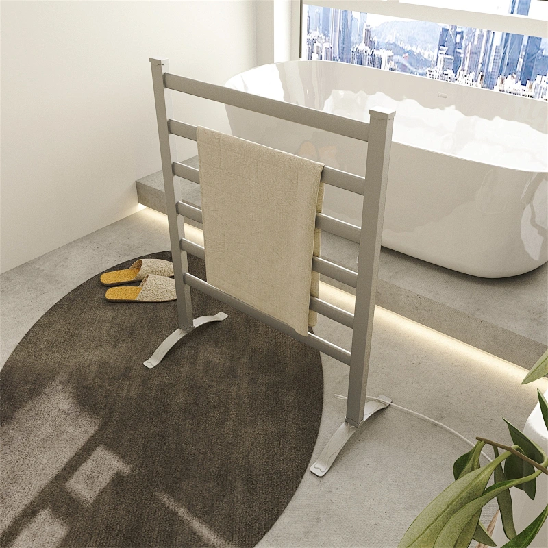 Bathroom Electric Heated Towel Warmer Electric Heated Towel Drying Rack Electric Heated Towel Rail Towel Dryer - Freestanding