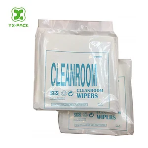 Microfiber clean room wiper