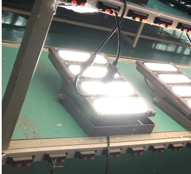 Sport light using 500 watt led flood light