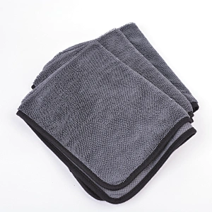 Microfiber twist towel Car cleaning towel 600-1600gsm
