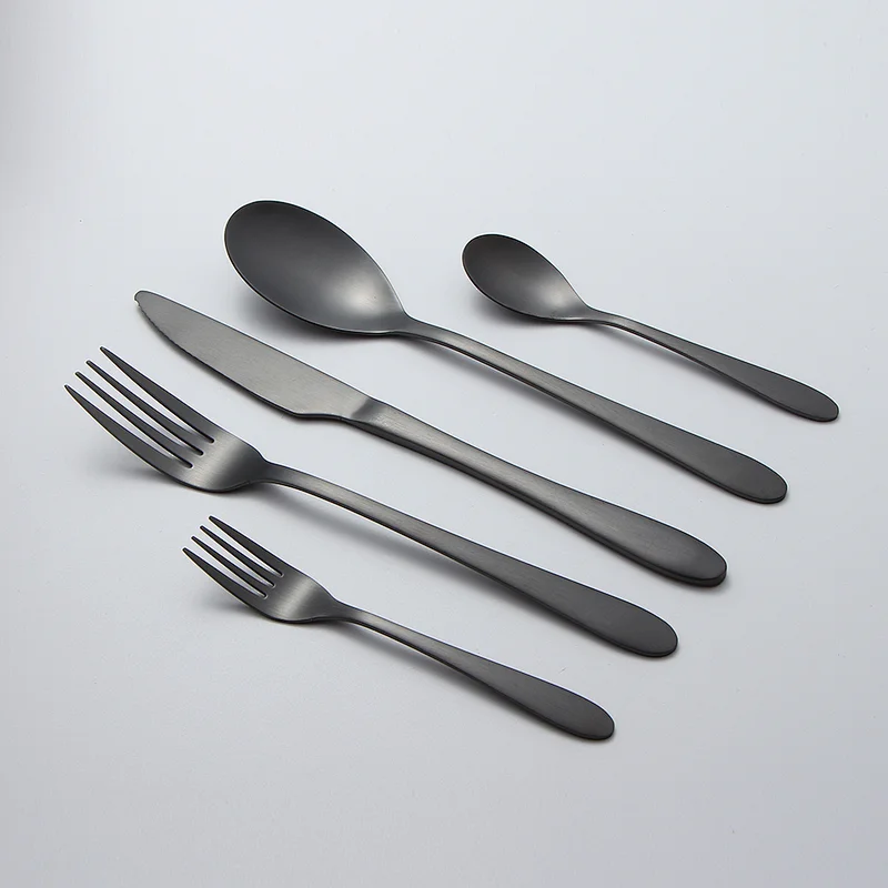 matte black cutlery 16 piece cutlery set tk maxx cutlery for promotion