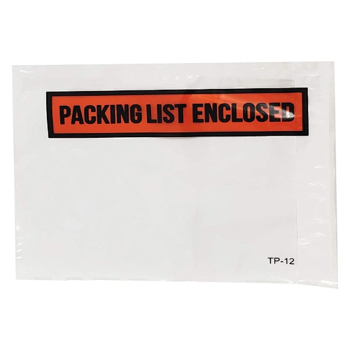 Self-adhesive Documents Enclosed Wallet For Europe Standard Sizes