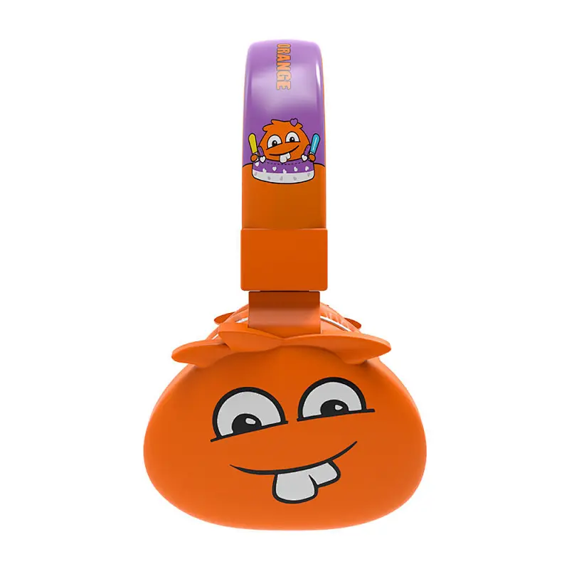 Kids tws Headphones with Microphone Stereo 5ft Long Cord with 85dB/94dB Volume Limit Wireless On-Ear bluetooth Headset
