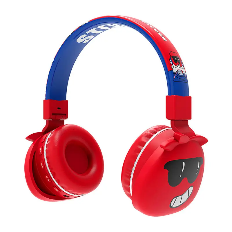 Hot sale Cute Over Ear headset Headphones Bluetooth with Mic/Hi-Fi Deep Bass Wireless Earphones