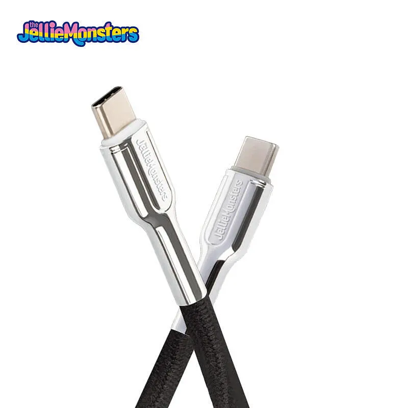 The Jellie Monster 1M braided communication usb type-c for smart Phone type c fast cable