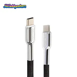 The Jellie Monster 1M braided communication usb type-c for smart Phone type c fast cable