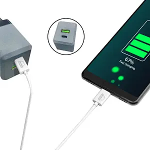Portable Travel Qc3 0 Wall Pd Usb Type C Fast Charger Quick Charge 3 0 Usb Power Charger Adapter Mobile Phone Charger
