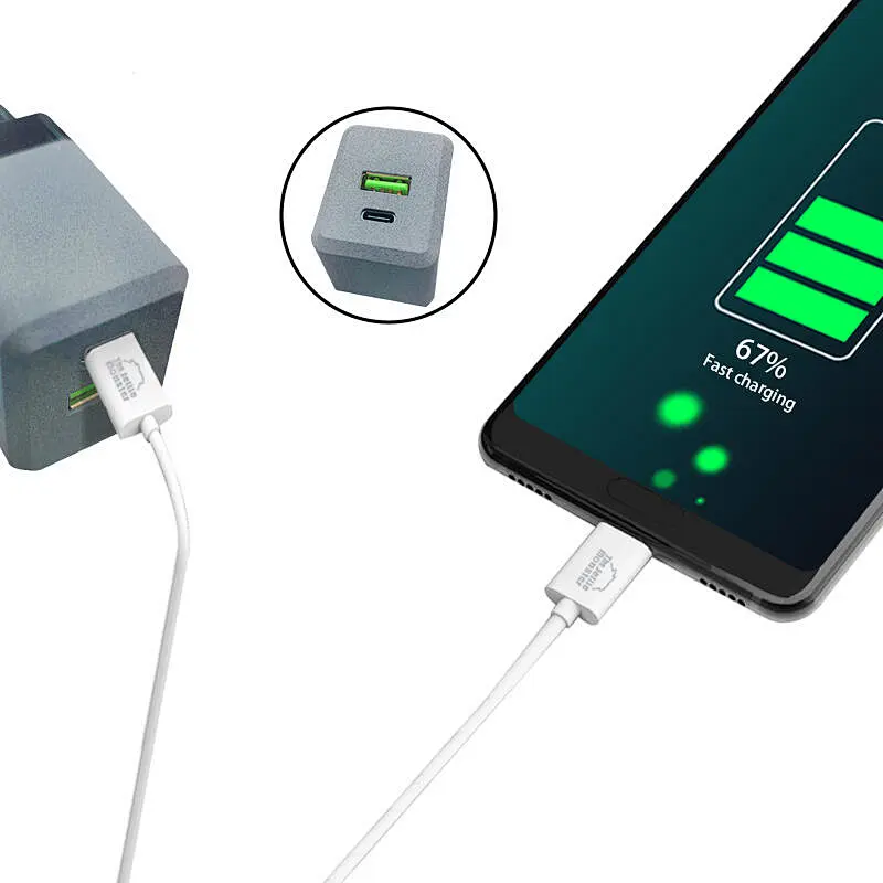 Portable Travel Qc3 0 Wall Pd Usb Type C Fast Charger Quick Charge 3 0 Usb Power Charger Adapter Mobile Phone Charger