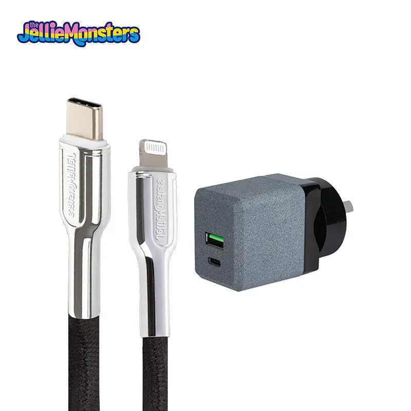 The Jellie Monster 1M braided cables type c cable for smart Phone charging cable quick charge