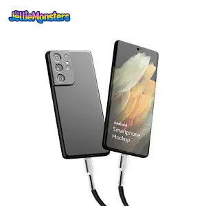 The Jellie Monster 1M braided communication usb type-c for smart Phone type c fast cable