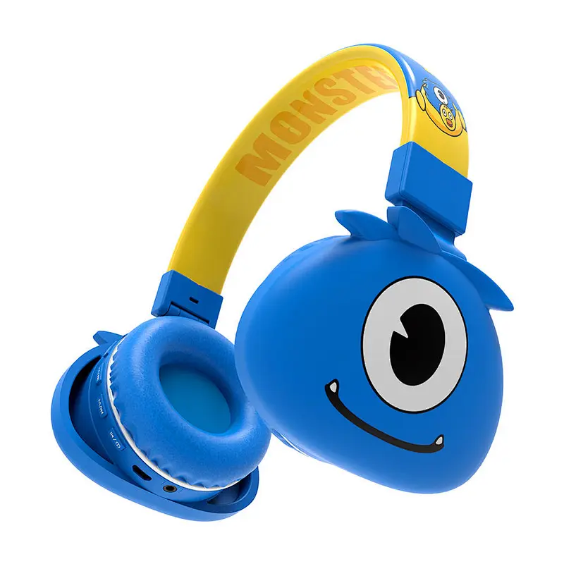 Hot sale Cute OEM headband style foldable best wireless handsfree headset earphone earbuds audifonos bluetooth headphone