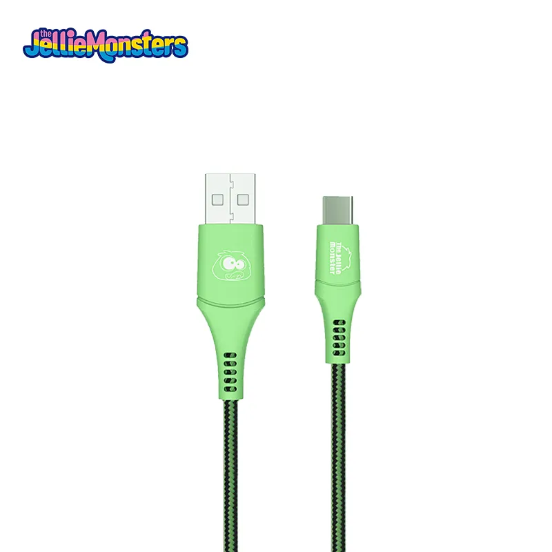 The Jellie Monster 1M briaded USB-C charging Cable