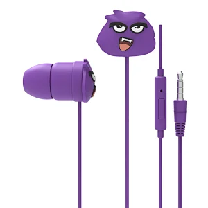The Jellie Monster Cartoon Design Headset Earphone Kids Headphones Mini Pet Tws Earbuds Wired In-ear Headphone