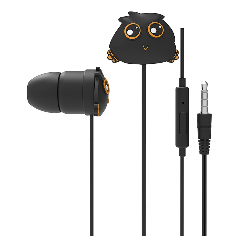 The Jellie Monster Cartoon Design Headset Earphone Kids Headphones Mini Pet Tws Earbuds Wired In-ear Headphone