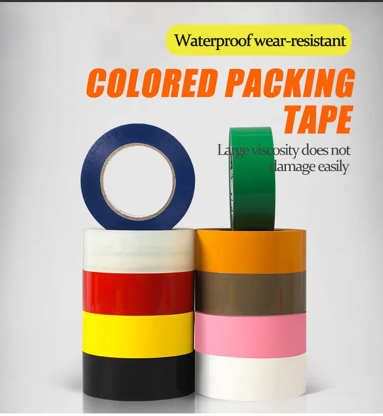 colorful packing tape , colorful tape , opp tape packing tape Yiwu