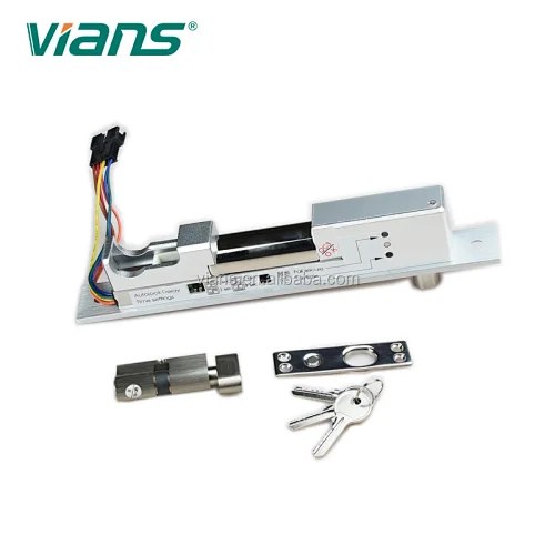 Adjustable Time delay Signal Output Electric Bolt Lock Fail  With Keys