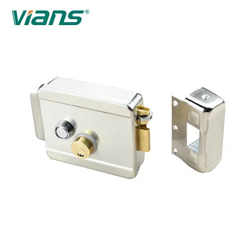 Double Electric Rim Door Lock Electric Control Lock 12V