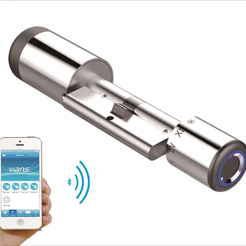 Euro Ukraine Market Mortise Lock Cylinder Door Cylinder Lock Fingerprint Smart Lock Cylinder