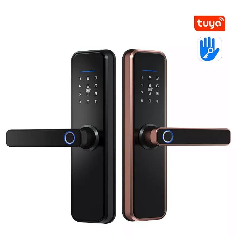 Digital Tuya Smart RFID Password Fingerprint Lock for smart Home