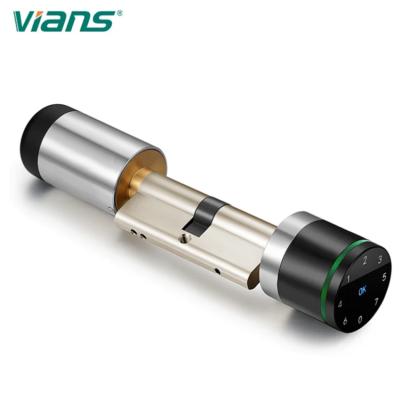 Vians BLE RFID  smart Euro profile cylinder lock