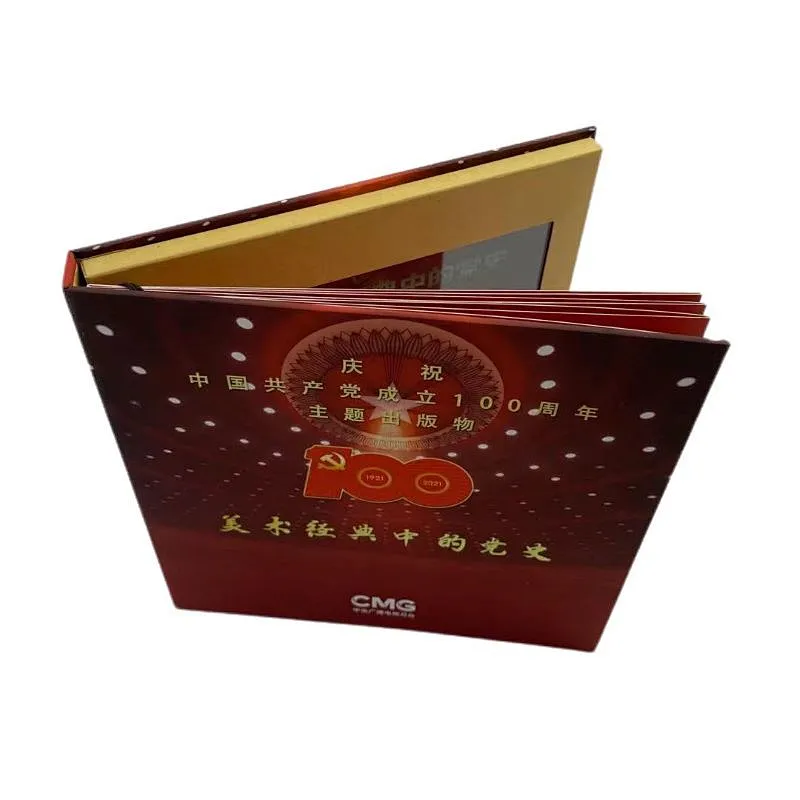 Touch screen video brochure