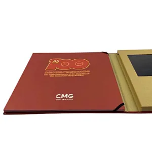 Touch screen video brochure