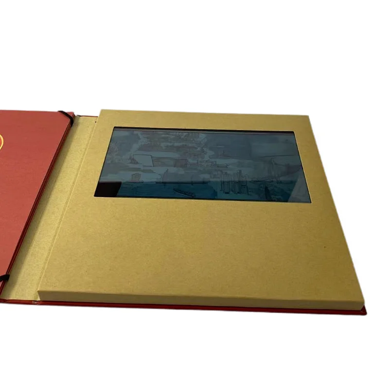 Touch screen video brochure