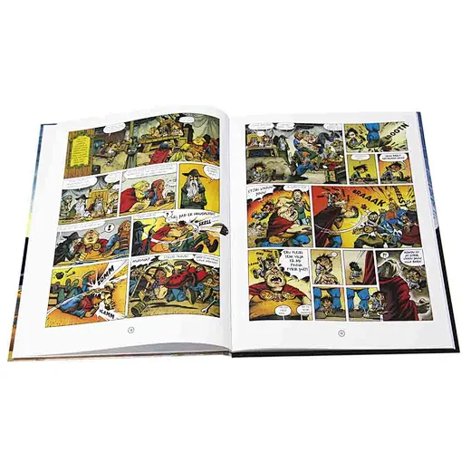 comic books printed in paperback service