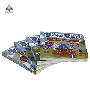 Custom Cover Bind Children's Book with Sound Printing Service