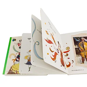 Children's Board Story Books with Music Sounds Printing Service