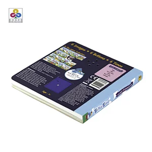 Custom A4 Paper Cover Button Sound Board Book Printing Service