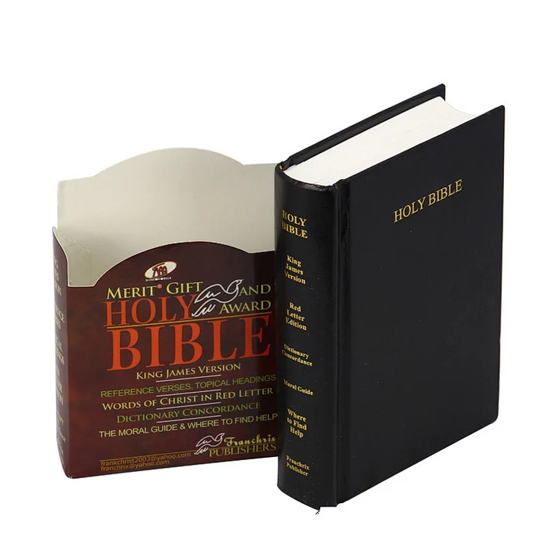 Custom holy bible paper book printing
