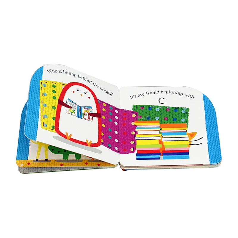 Professional Printing Colorful Children's 3D Book