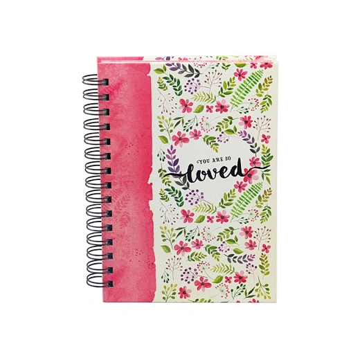 high quality hardback spiral notebook printing