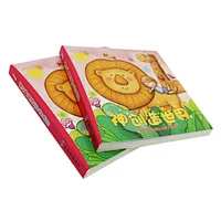 Chinese Child Cardboard Childrens Book Printing On Bemand
