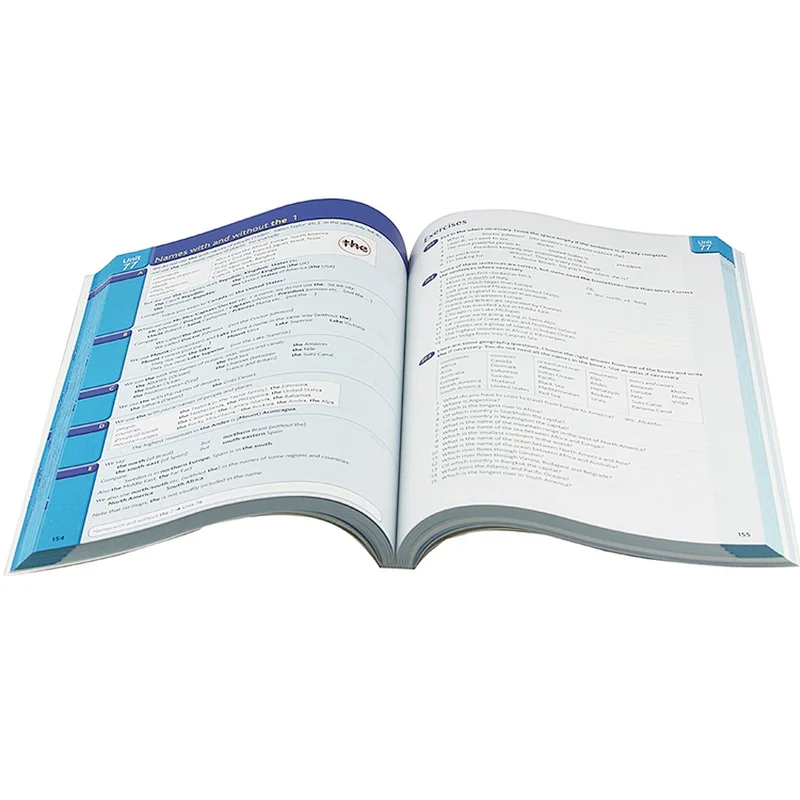 China Softcover College Book Printing Book Publisher