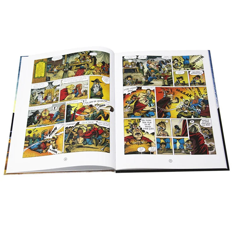 Custom Design Cheap Color Adult Paper Comic Book Self Publishing Printing