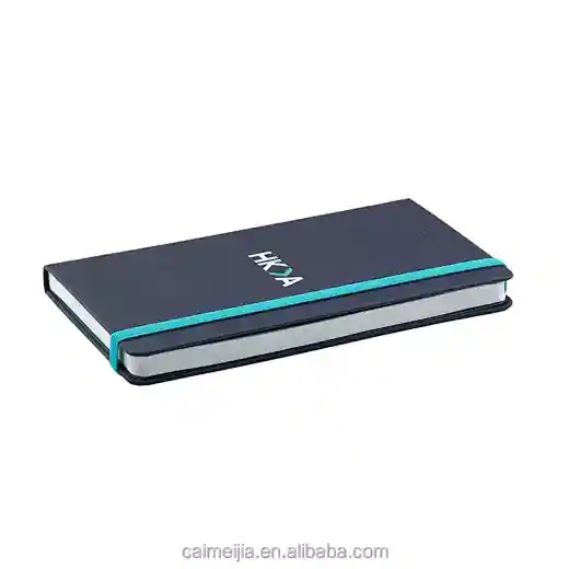 Pu leather notebook custom