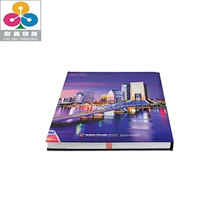 OEM Custom Full Color Hardcover Coffee Table Book Printing Service Perfect Binding